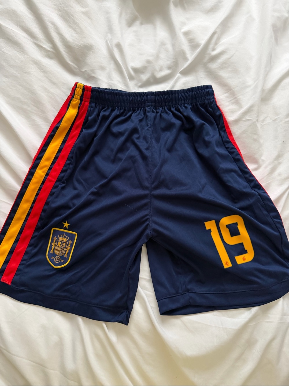 Spain National Team Shorts - Lamine Yamal #19